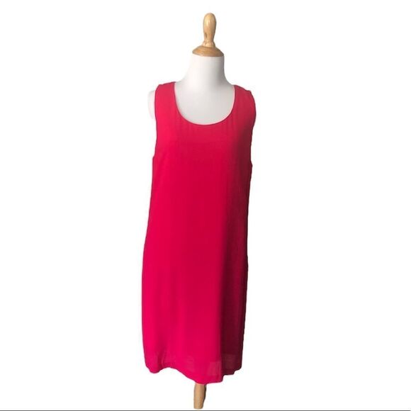 Pink Skies are blue shift dress with cutout back - Picture 1 of 6